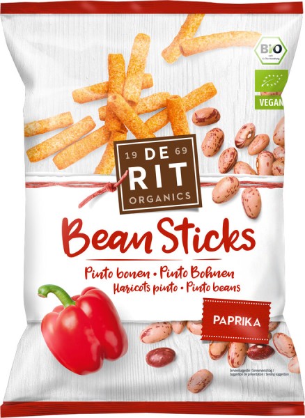 De Rit Bean Sticks Paprika, 75 g Packung