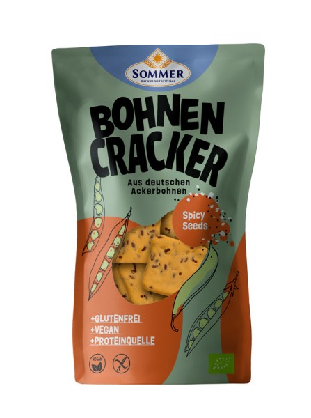 Sommer &amp; Co. Bohnen Cracker Spicy Seed, 100 g Pack