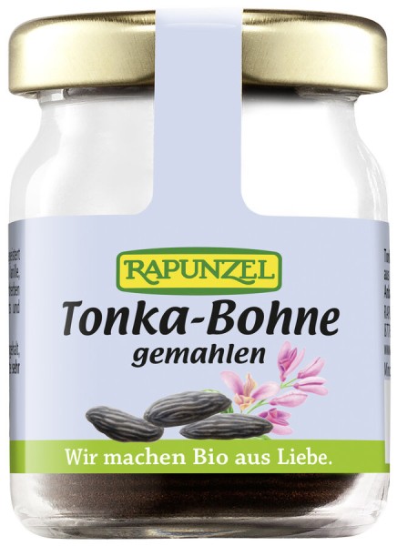 Rapunzel Tonka-Bohne, gemahlen, 10 g Glas