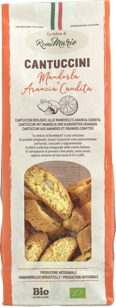 RomiMarie Cantuccini mit Mandeln und kandierten Or