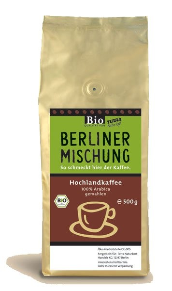 Berliner Mischung Kaffee, gemahlen 500g