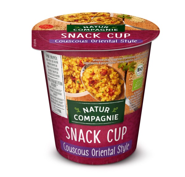 Natur Compagnie Snack Cup Couscous Oriental Style,