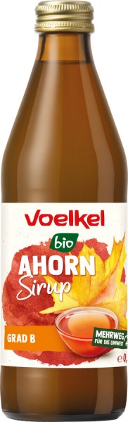 Voelkel Ahornsirup Grad B, 0,33 L Flasche