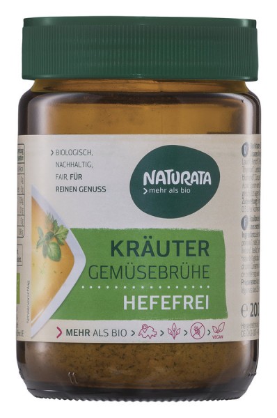 Gemüsebrühe Kräuter, hefefrei 200g