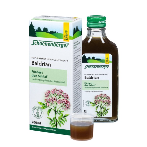 Schoenenberger Baldrian-Saft, 200 ml Flasche
