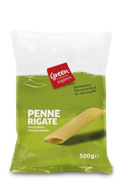 GREEN Penne, hell 500g