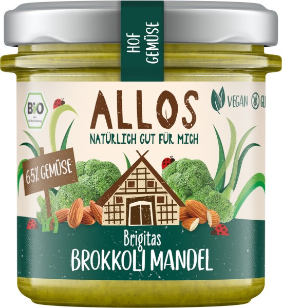 Allos Hof-Gemüse Brigitas Brokkoli Mandel, 135 g G