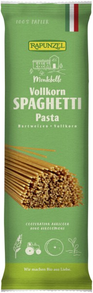 Rapunzel Spaghetti Vollkorn, 500 gr Packung