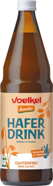 Voelkel Hafer Drink Demeter, 0,75 ltr Flasche