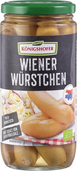 Königshofer Wiener Würstchen, 380 g Glas