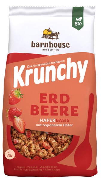 Barnhouse Krunchy Erdbeer, 375 gr Packung