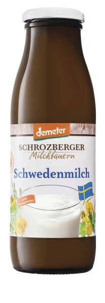 Schrozberger Milchbauern Schwedenmilch, 0,5 ltr Fl