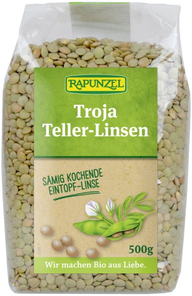 Rapunzel Troja Teller-Linsen, 500 gr Packung