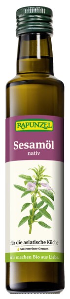 Rapunzel Sesamöl nativ, 250 ml Flasche