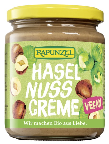 Rapunzel Haselnuss-Creme, 250 gr Glas