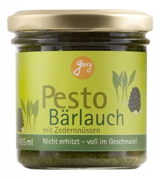 Georg Pesto Bärlauch, 165 ml Glas