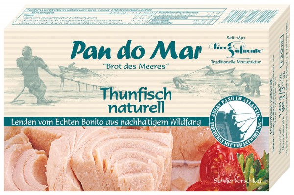 Pan do Mar Thunfisch naturell, 120 gr Dose (90 gr)