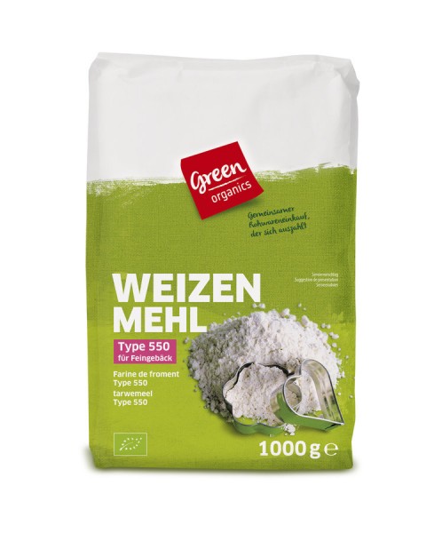 GREEN Weizenmehl T550 1kg