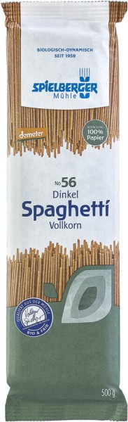 Spielberger Dinkel Spaghetti Vollkorn, 500 g Packu