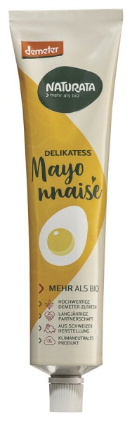 Naturata Delikatess Mayonnaise mit Ei, 185 ml Tube