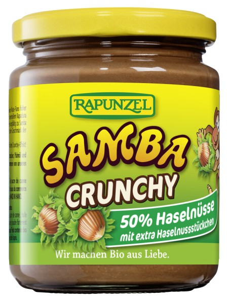 Rapunzel Samba Crunchy, 250 gr Glas