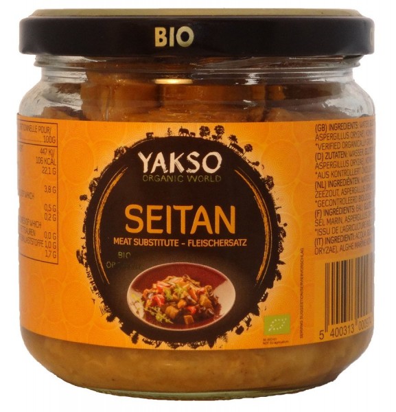 Yakso Seitan, in Tamari, 330 ml Glas (200 gr)