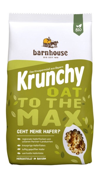 Barnhouse Krunchy Oat to the Max, 500 gr Packung