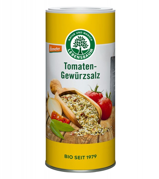 Lebensb Tomaten Gewürzsalz, 150 gr Dose