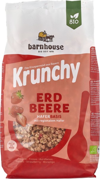 Barnhouse Krunchy Erdbeer, 700 gr Packung