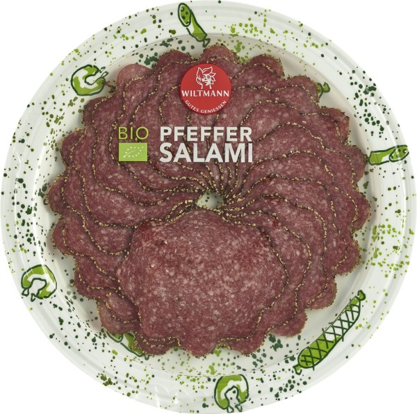 Echt und Recht Pfeffer Salami, 80 gr Stück