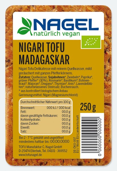 Tofu Madagaskar 250g