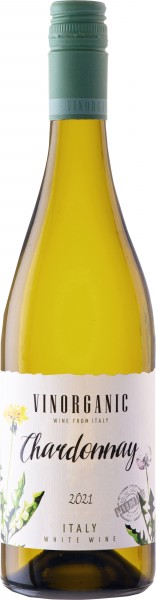 Vinorganic Chardonnay, 0,75 ltr Flasche