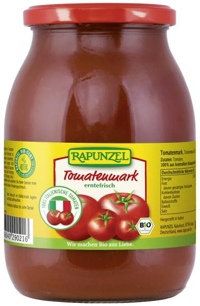 Rapunzel Tomatenmark einfach konzentriert 22% Troc
