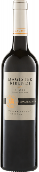 Bodega Navarrsotillo Magister Bibendi&#039; Reserva D. O. Ca. 2014, 0,75 ltr Flasche