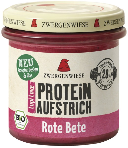 Zwergenwiese LupiLove Protein Rote Bete, 135 g Gla