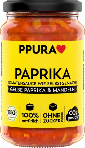 PPURA Sugo Paprika, 340 gr Glas
