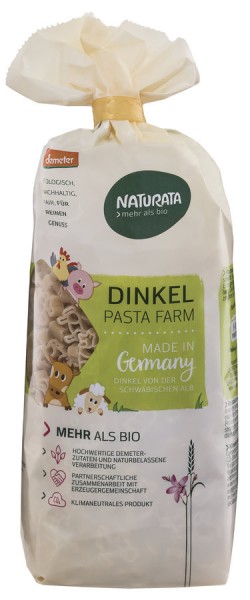 Dinkel Pasta Farm, hell 250g