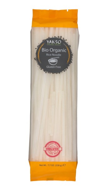 Yakso Rice Noodle, 220 gr Packung -glutenfrei-