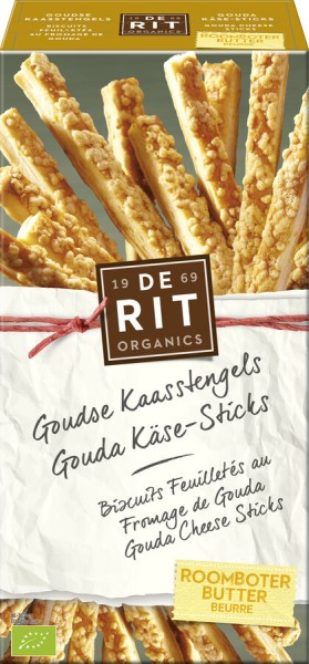 De Rit Gouda Käse Sticks, 100 g Packung