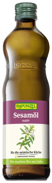 Rapunzel Sesamöl nativ, 0,5 ltr Flasche