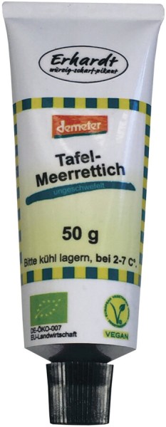 Erhardt Demeter Tafel - Meerrettich, 50 gr Tube