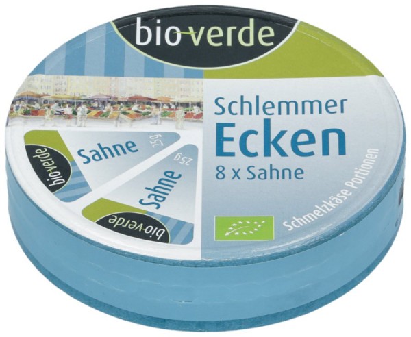 bio-verde Schlemmer-Ecken Sahne pur, 200 g Schacht