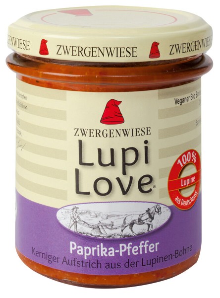 Zwergenwiese LupiLove Paprika-Pfeffer - Lupinen Br