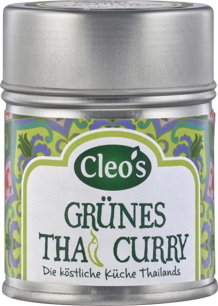 Cleos Grünes Thai Curry, 35 gr Dose