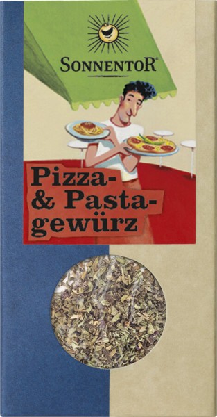 Sonnentor Pizza- und Pastagewürz, 20 gr Packung