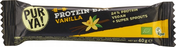 PURYA! Proteinriegel Vanilla, 40 gr Stück