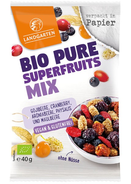 Landgarten Pure Superfruits Mix, 40 gr Beutel