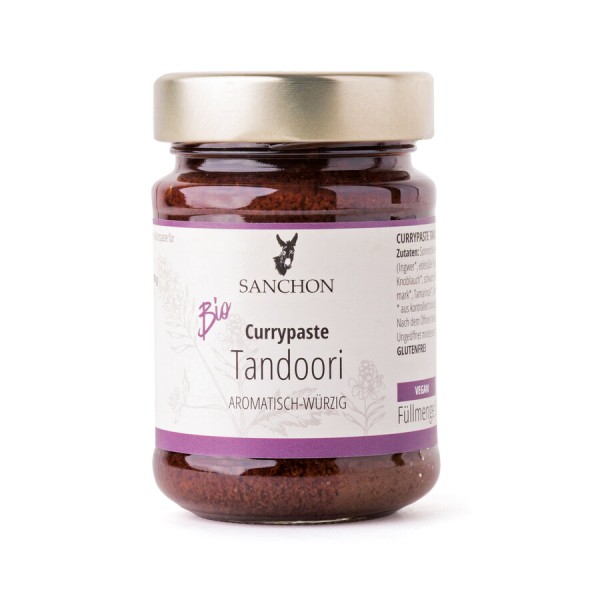 Sanchon Tandoori Curry Paste mild exotisch, 190 gr