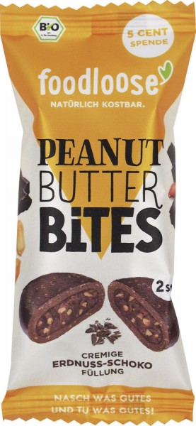 Peanut Butter Bites Erdnuss Schoko 2x20g