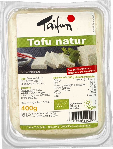 Tofu natur, 400 gr